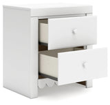 Mollviney White Youth Panel Bedroom Set