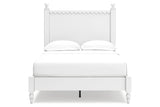 Mollviney White Youth Panel Bedroom Set