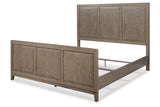 Chrestner Gray King Panel Bed