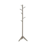 Devlin Gray Coat Rack with 6 Hooks