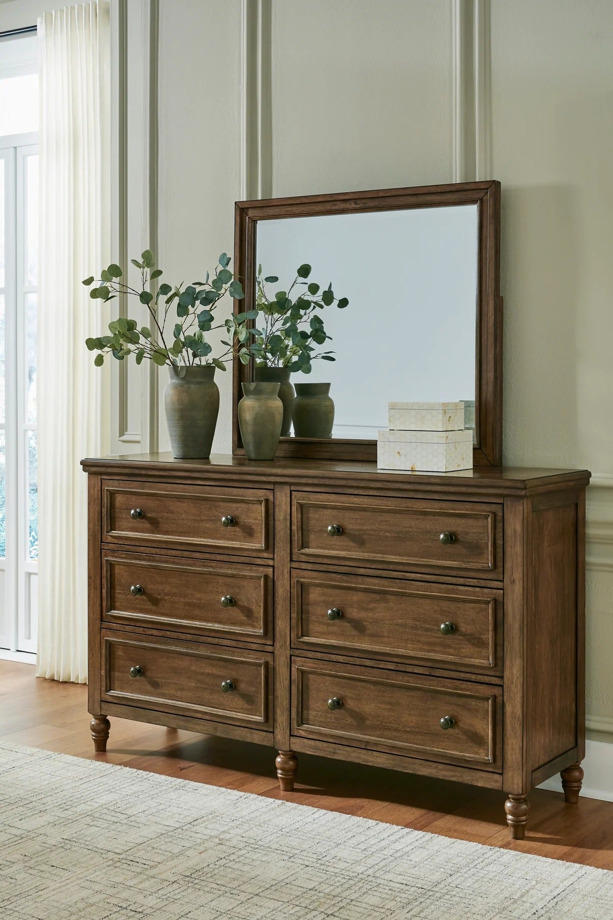 Sturlayne Brown Bedroom Mirror (Mirror Only)