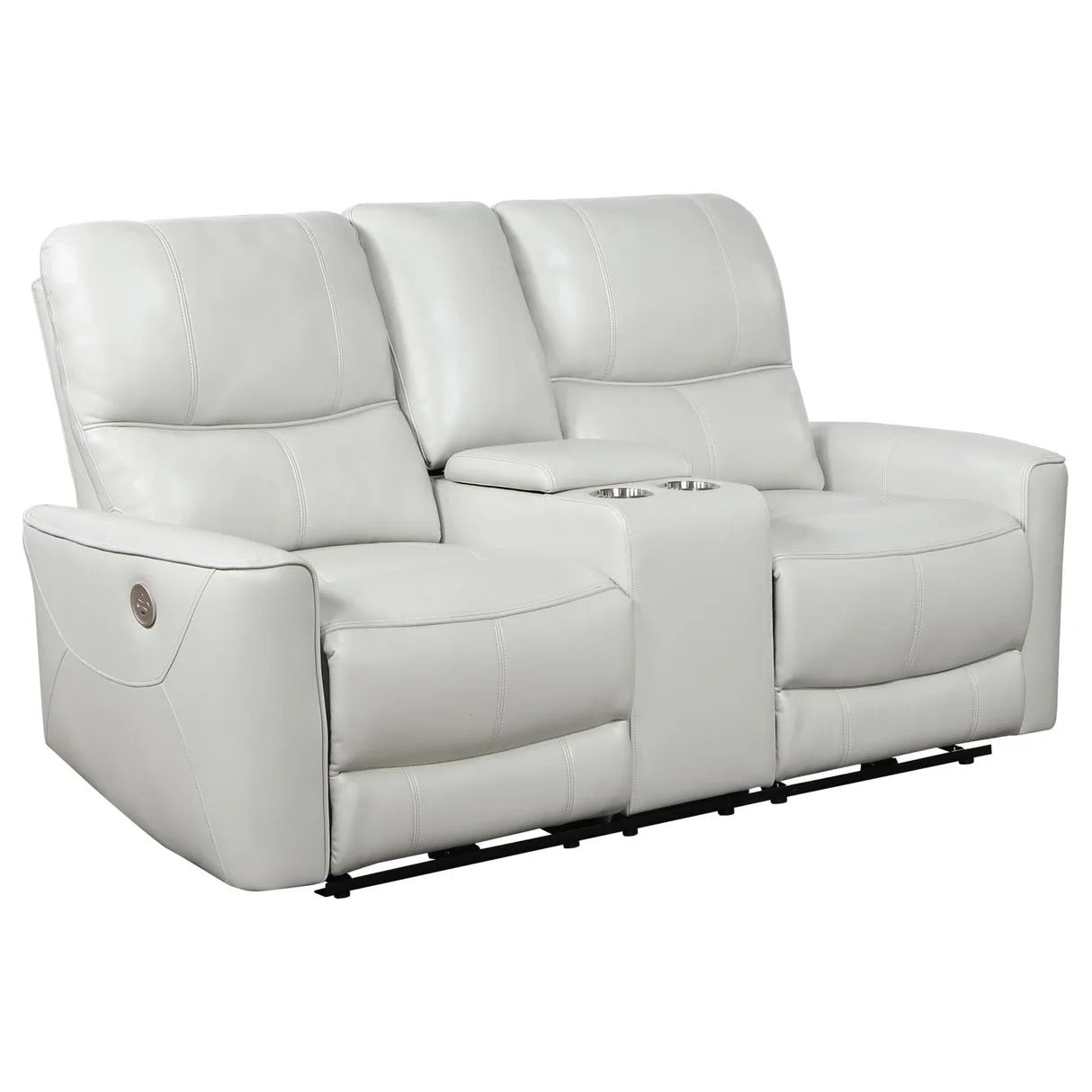 Greenfield Ivory Upholstered Power Reclining Living Room Set