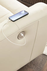 Dahlmoore Almond Power Reclining Sofa