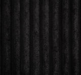 Devonshire Black Sleeper Sectional Sofa with Storage Chaise