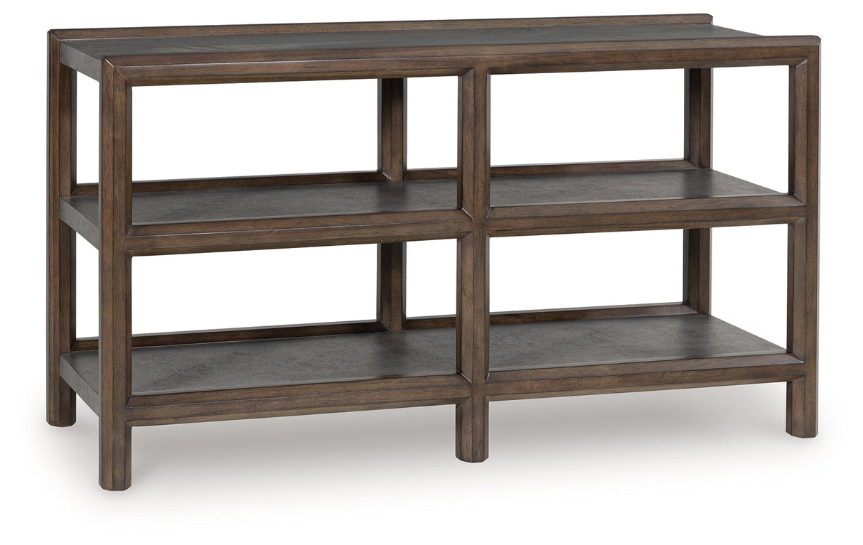 Kallenny Brown/Gray Sofa Table