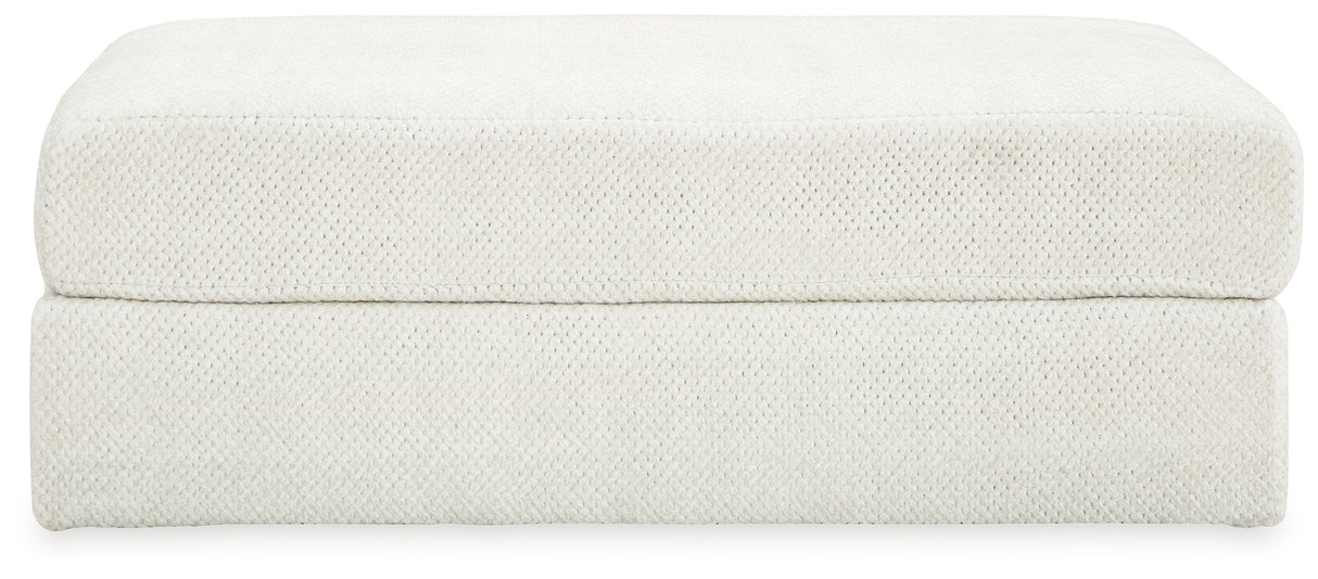 Karinne Linen Oversized Accent Ottoman