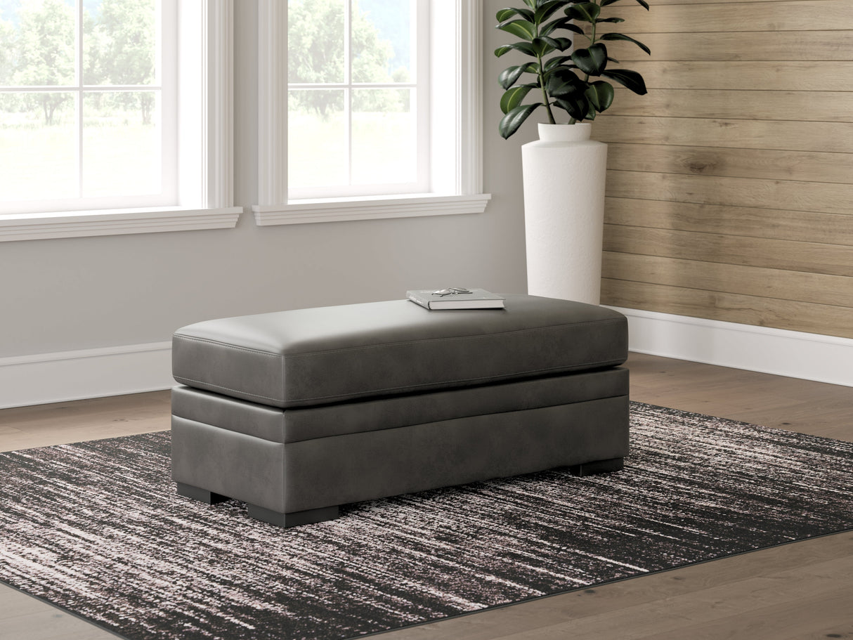 Lofton-Pike Shadow Oversized Accent Ottoman