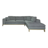 Persia Gray 2-Piece Modular Sectional