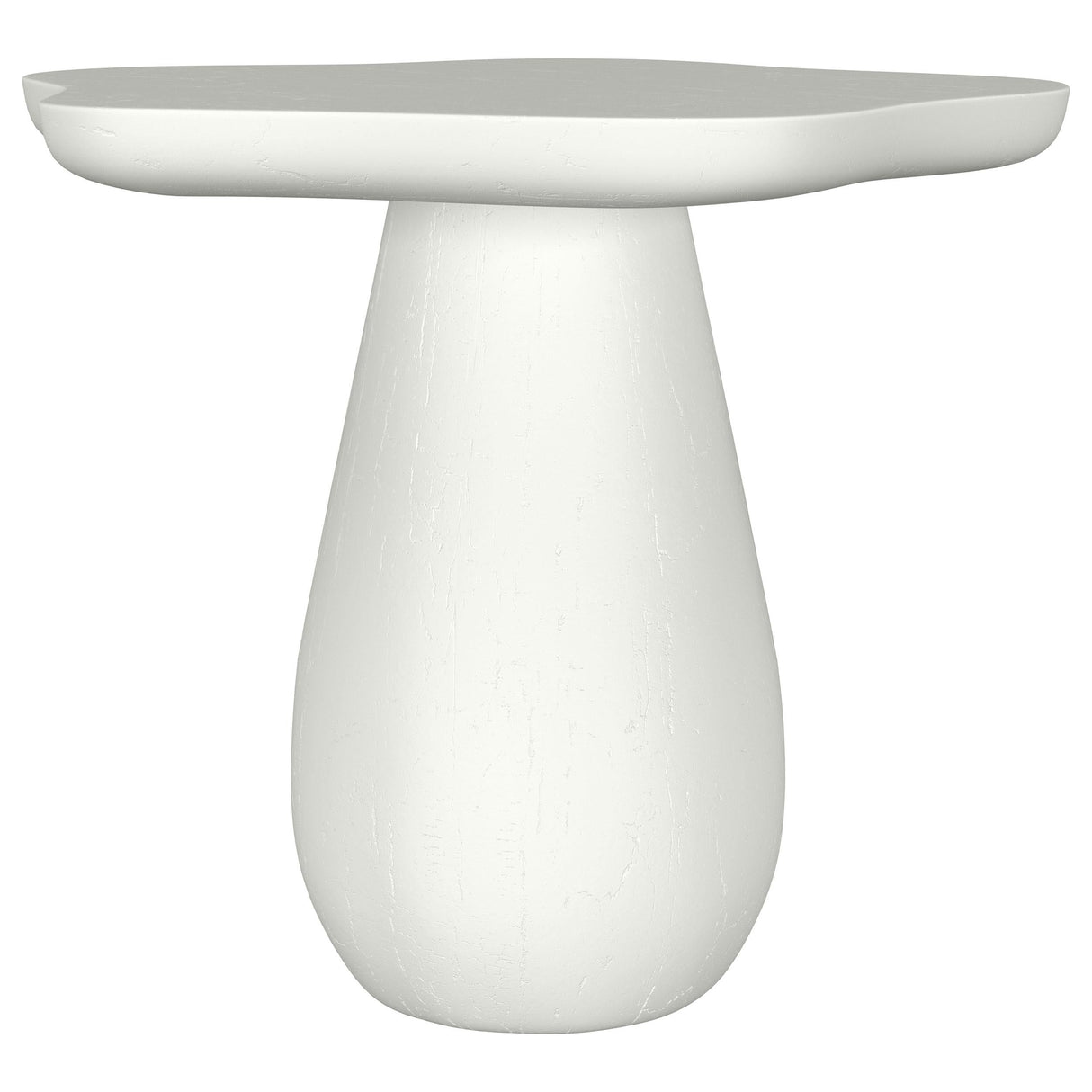 Perth Off White 17-inch Cloud Shaped Top Side Table