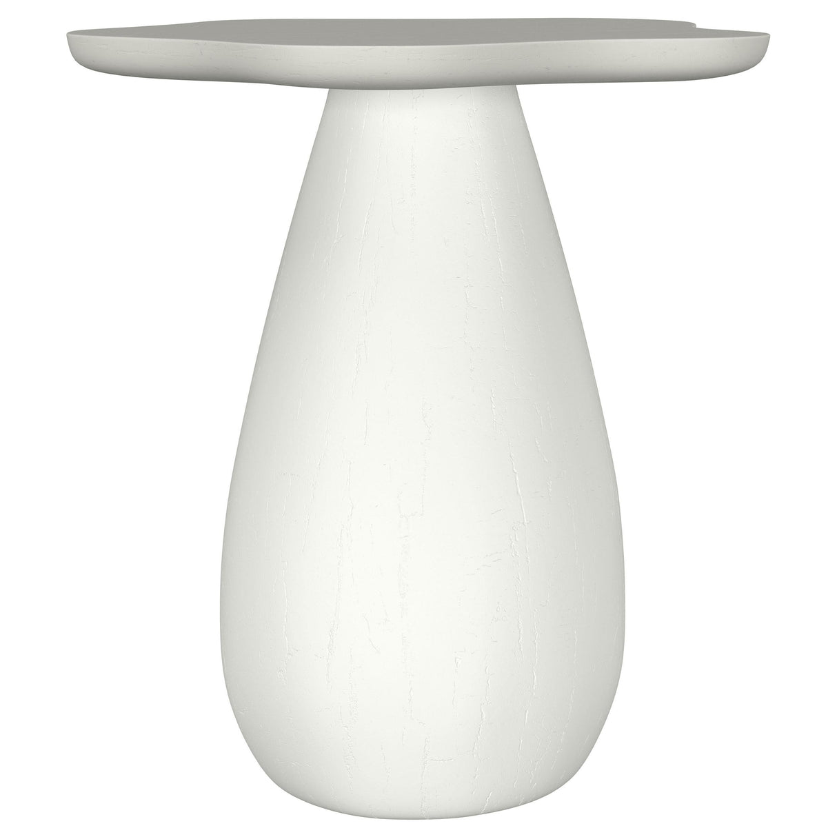 Perth Off White Cloud Shaped Top Side Table