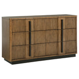 Terrace Ash Brown 6-Drawer Dresser