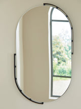 Valkings Black Accent Mirror (Set of 2)